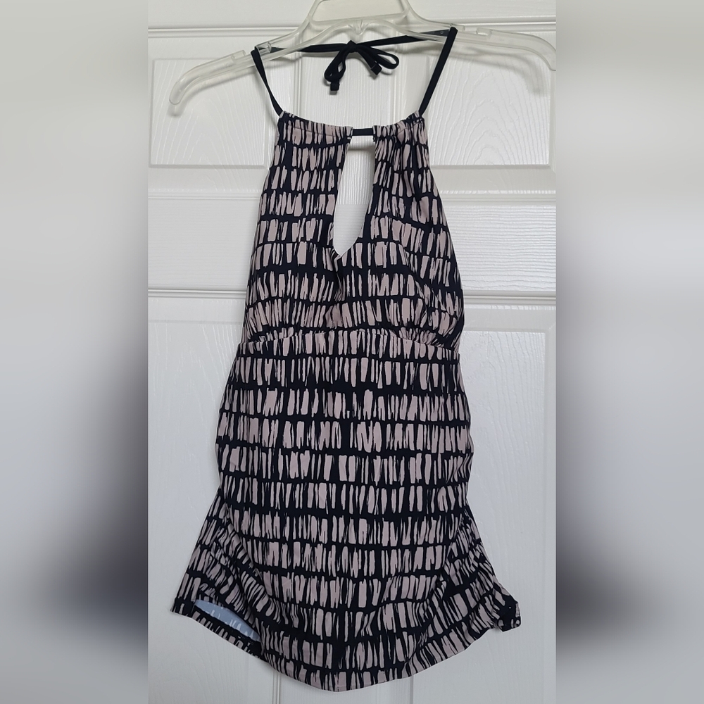Island Escape Halter Swim Top